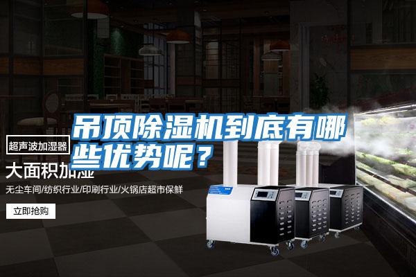 吊頂除濕機(jī)到底有哪些優(yōu)勢(shì)呢？