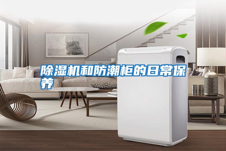 除濕機和防潮柜的日常保養