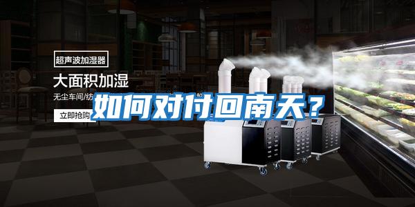 如何對(duì)付回南天？