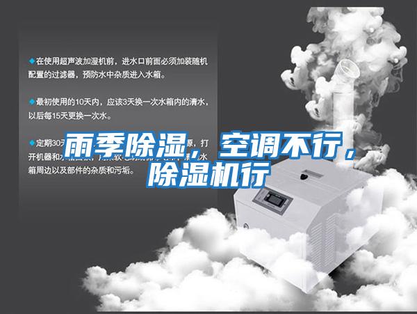 雨季除濕，空調(diào)不行，除濕機行