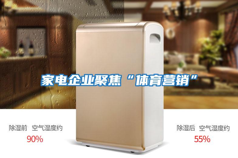 家電企業聚焦“體育營銷”