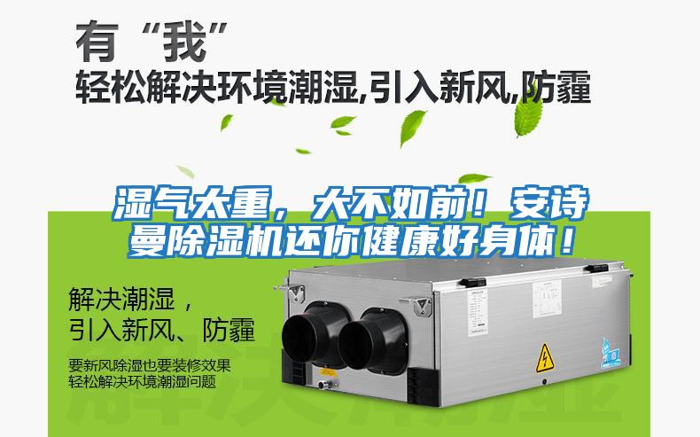 濕氣太重，大不如前！安詩曼除濕機還你健康好身體！