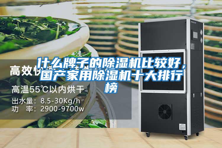 什么牌子的除濕機比較好，國產家用除濕機十大排行榜