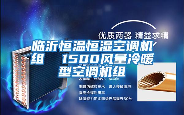 臨沂恒溫恒濕空調機組  1500風量冷暖型空調機組