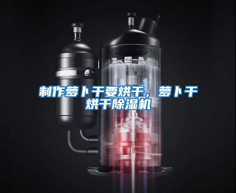 制作蘿卜干要烘干，蘿卜干烘干除濕機