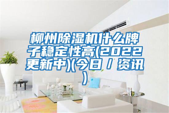 柳州除濕機什么牌子穩定性高(2022更新中)(今日／資訊)