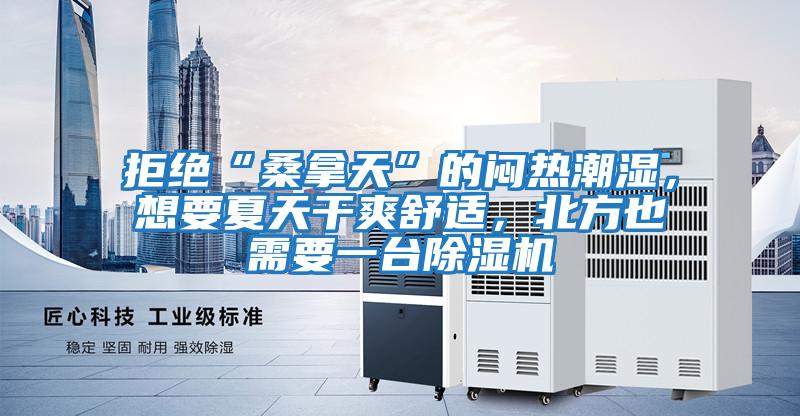 拒絕“桑拿天”的悶熱潮濕，想要夏天干爽舒適，北方也需要一臺除濕機
