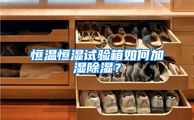 恒溫恒濕試驗(yàn)箱如何加濕除濕？