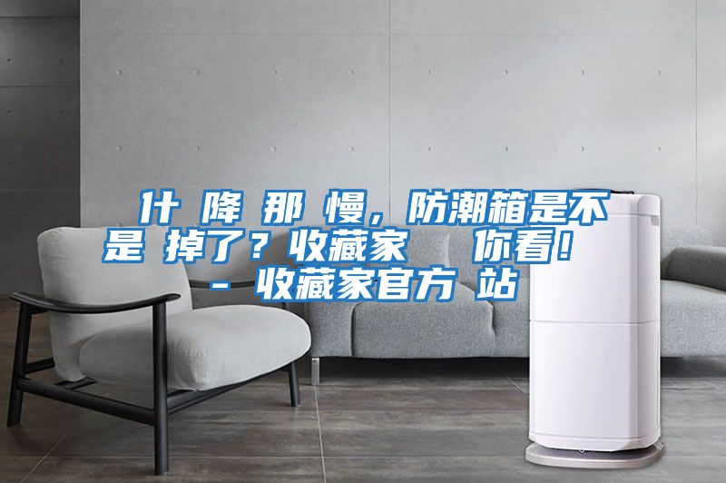 為什麼降濕那麼慢，防潮箱是不是壞掉了？收藏家實測給你看！ - 收藏家官方網站