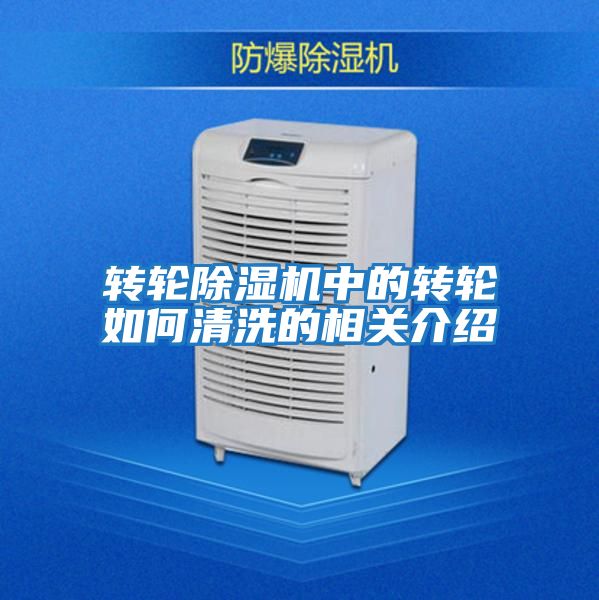 轉輪除濕機中的轉輪如何清洗的相關介紹