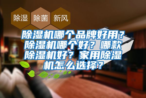 除濕機(jī)哪個品牌好用？除濕機(jī)哪個好？哪款除濕機(jī)好？家用除濕機(jī)怎么選擇？